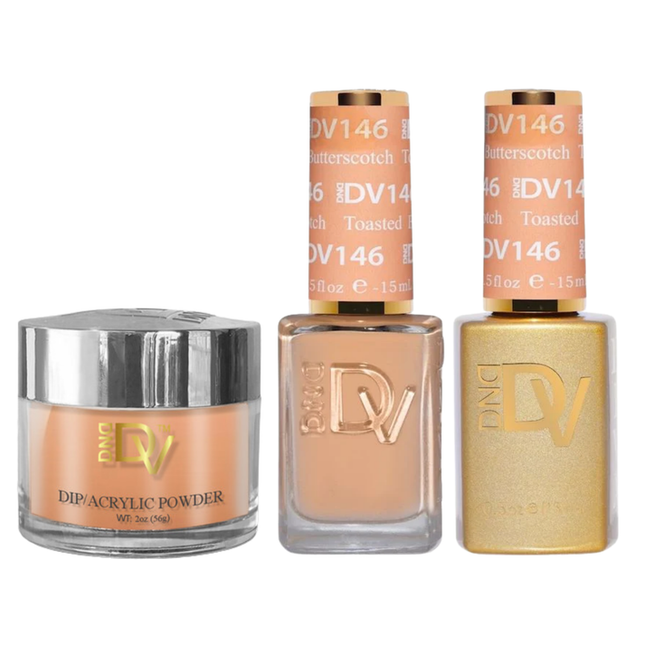 DND - DIVA Gel & Lacquer & Dip Trio (#146 - #218) - NEW 2025