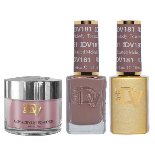 DND - DIVA Gel & Lacquer & Dip Trio (#146 - #218) - NEW 2025