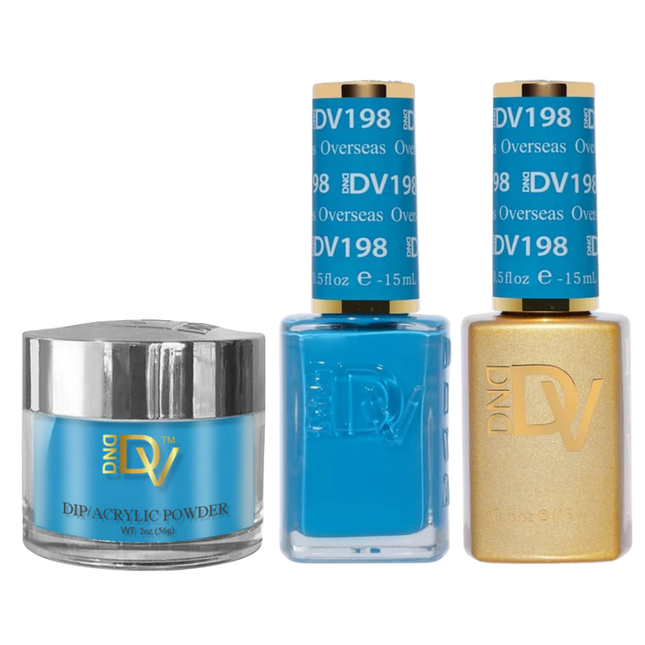 DND - DIVA Gel & Lacquer & Dip Trio (#146 - #218) - NEW 2025