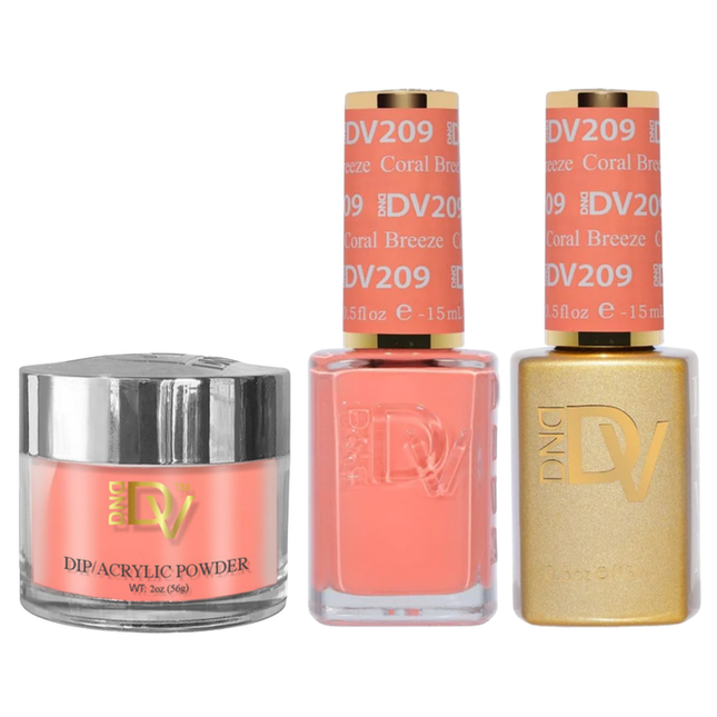 DND - DIVA Gel & Lacquer & Dip Trio (#146 - #218) - NEW 2025