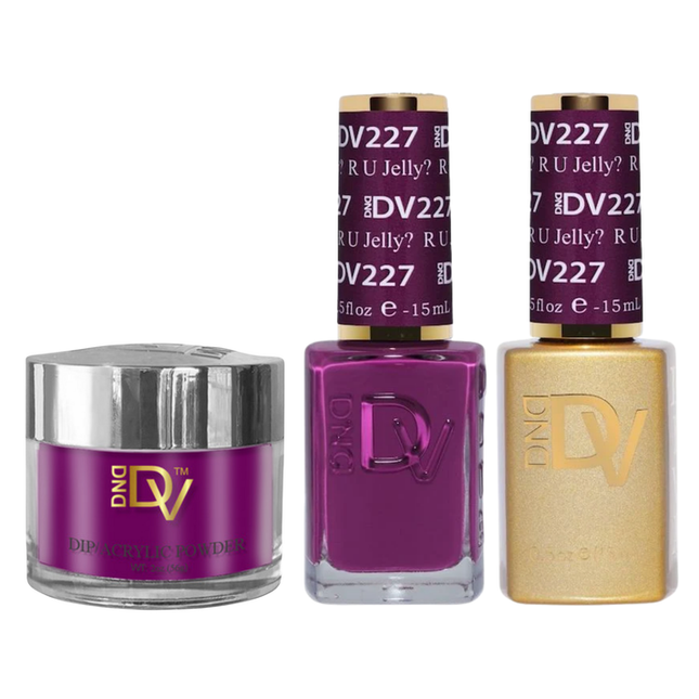 DND - DIVA Gel & Lacquer & Dip Trio (#219 - #290) - NEW 2025