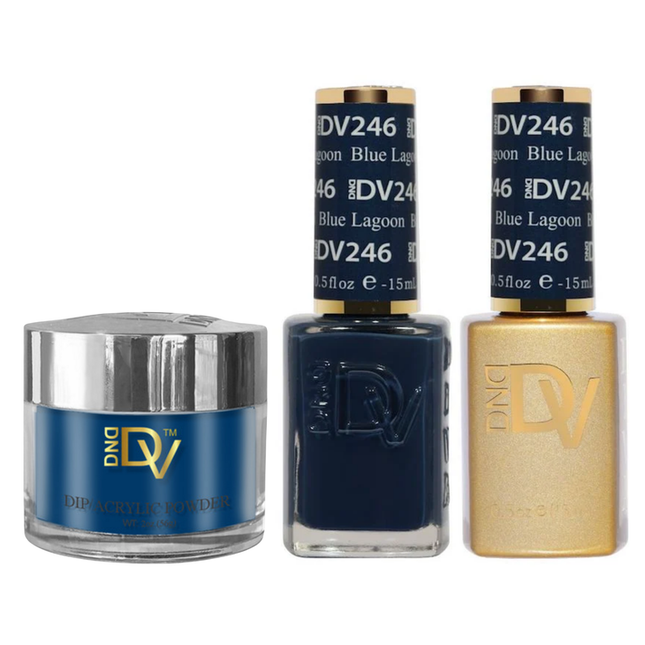 DND - DIVA Gel & Lacquer & Dip Trio (#219 - #290) - NEW 2025