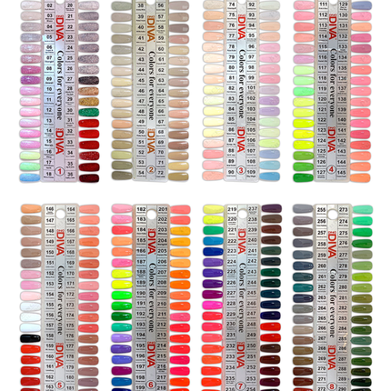 DND - DIVA Gel & Lacquer Duo (#219 - #290) - NEW 2024