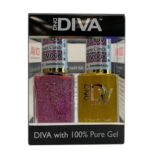 DND - DIVA Gel & Lacquer Duo (#01 - #72) - NEW 2024
