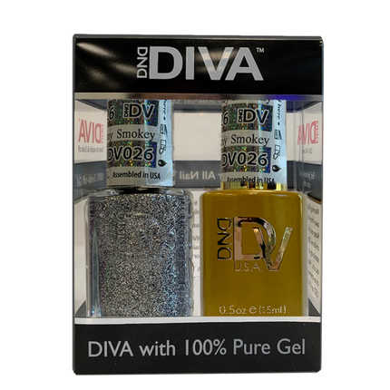 DND - DIVA Gel & Lacquer Duo (#01 - #72) - NEW 2024