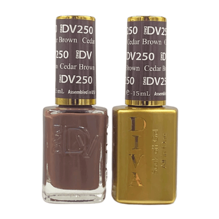 DND - DIVA Gel & Lacquer Duo (#219 - #290) - NEW 2024