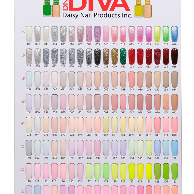 DND - DIVA Gel & Lacquer Duo (#73 - #145) - NEW 2024