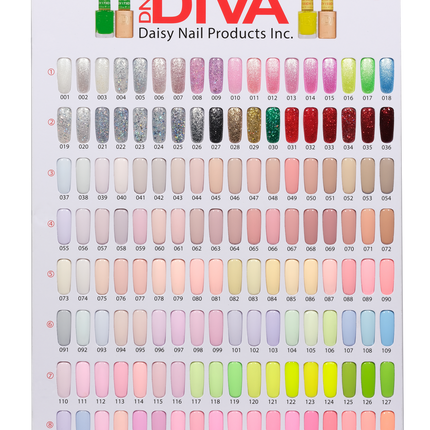 DND - DIVA Gel & Lacquer Duo (#146 - #218) - NEW 2024
