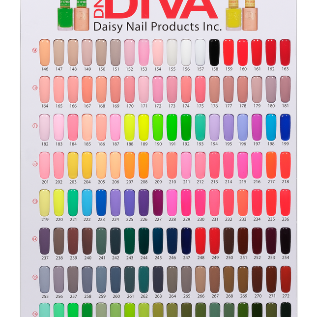 DND - DIVA Gel & Lacquer Duo (#146 - #218) - NEW 2024