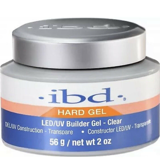 IBD - Hard Builder Gel 2oz (Clear, Pink, Natural, White....)