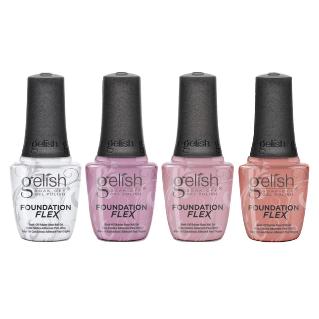 Gelish - Foundation Flex 15ml (Clear, Pink, Nude, Beige)