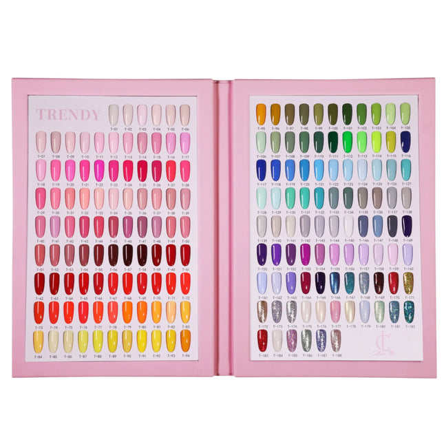 TRENDY COLLECTION – 188 COLORS Duo and Free Gift