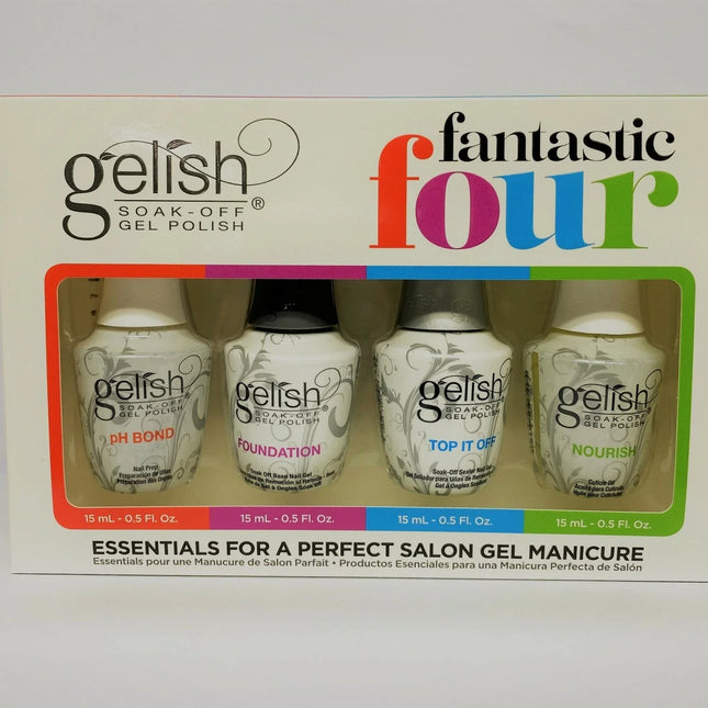 Gelish - Fantastic Four: Foundation, Top, pH Bond, Nourish