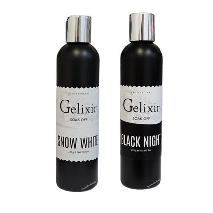 Gelixir - Black Night, Snow White Refill (8oz)