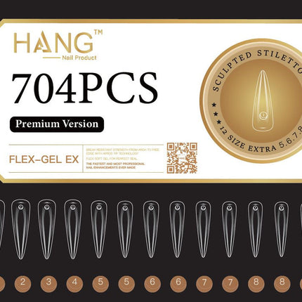 Hang - Soft Gel Ex Tips Stiletto (NEW 2024)