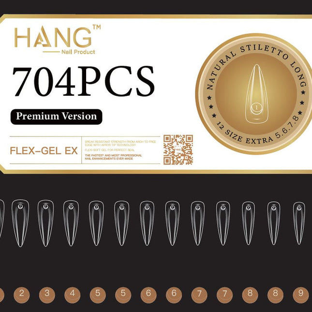 Hang - Soft Gel Ex Tips Stiletto (NEW 2024)