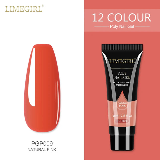 Glitter Poly Nail Extension Gel – 15g