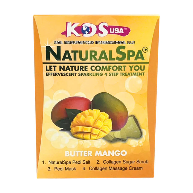 KDS - Pedicure Deluxe 4in1 (Case 88 Boxes) - Butter Mango