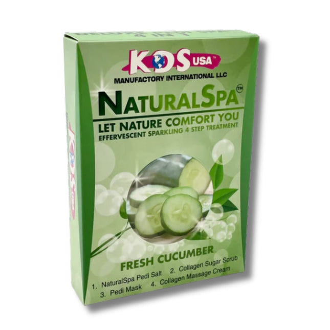 KDS - Pedicure Deluxe  4in1 (Case 88 Boxes) - Fresh Cucumber