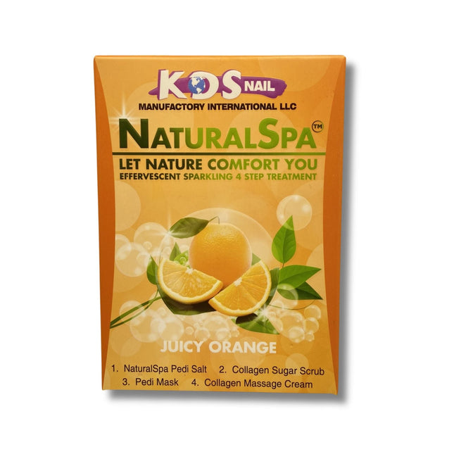 KDS - Pedicure Deluxe  4in1 (Case 88 Boxes) - Juicy Orange