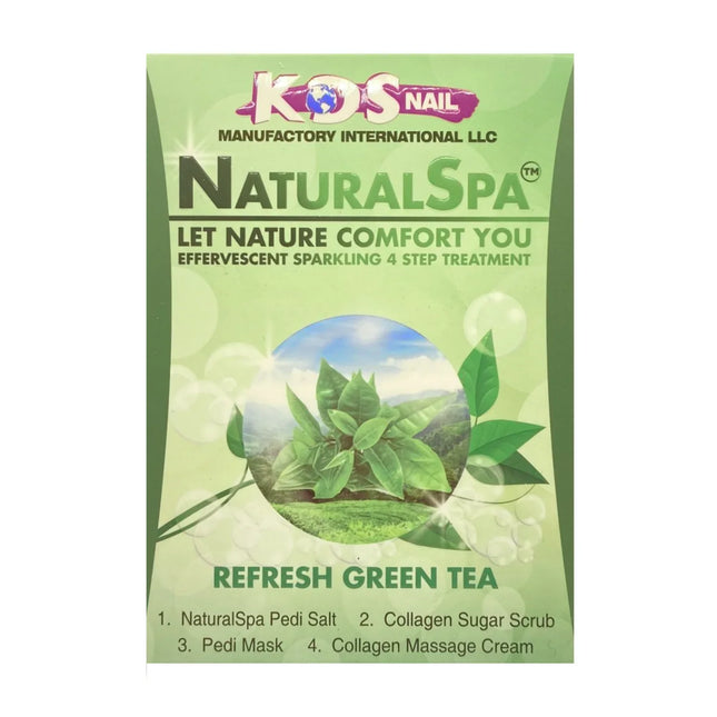 KDS - Pedicure Deluxe  4in1 (Case 88 Boxes) - Refresh Green Tea