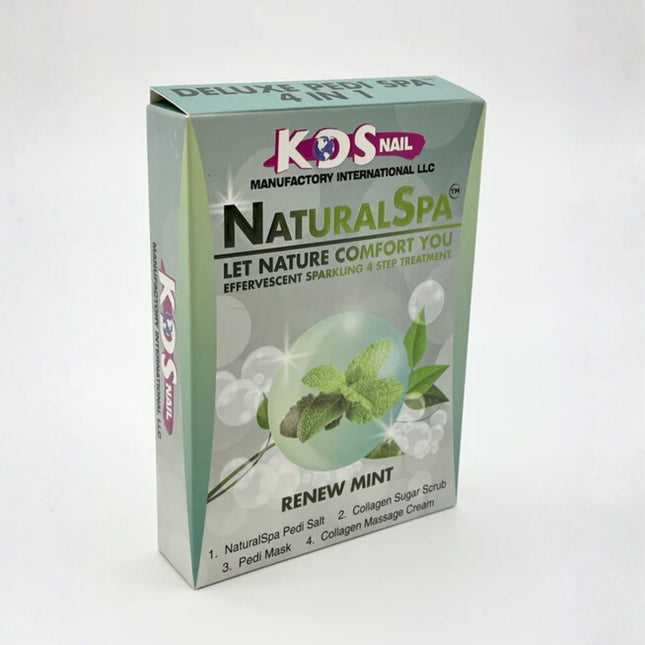 KDS - Pedicure Deluxe  4in1 (Case 88 Boxes) - Renew Mint