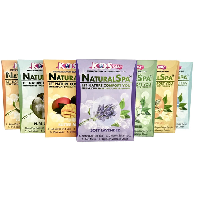 KDS - Pedicure Deluxe  4in1 (Case 88 Boxes) - Soft Lavender