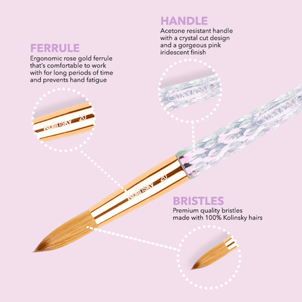 Kiara Sky - Acrylic Nail Brush (#8 - #20)
