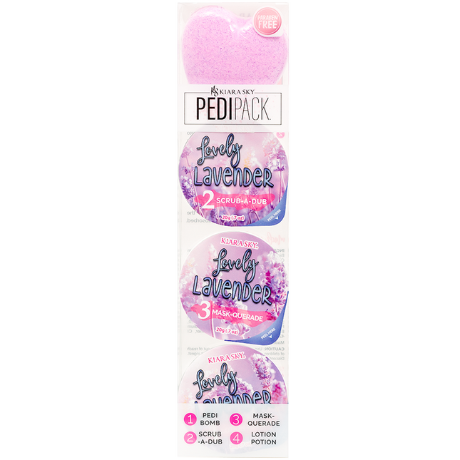 Kiara Sky - PediPack 4 Steps (Many Scents)