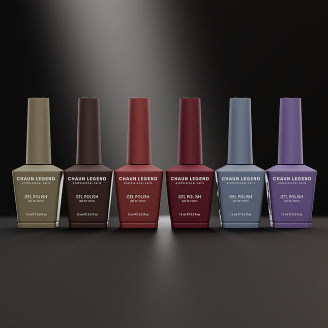 Chaun Legend - Gel Collection 6pcs - Earthy Faves