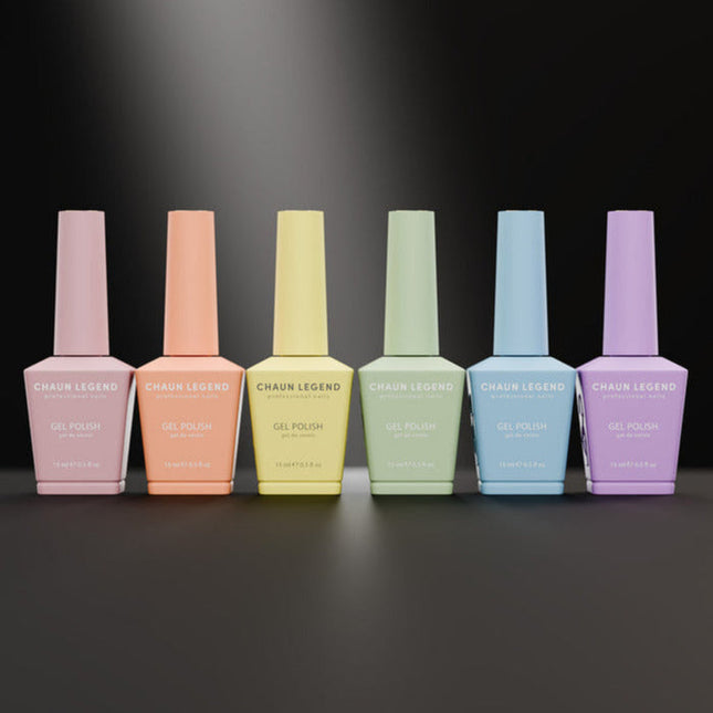 Chaun Legend - Gel Collection 6pcs - Dreamy Pastels