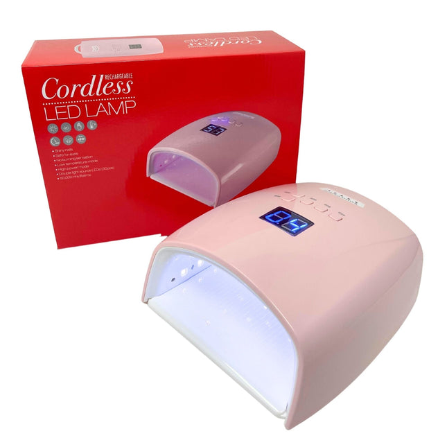 DND - Cordless Rechargeable LED Lamp 48W (Pink/ White) - NEW 2025