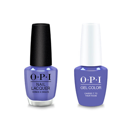 OPI - Gel & Lacquer Duo - Charge It To Their Room