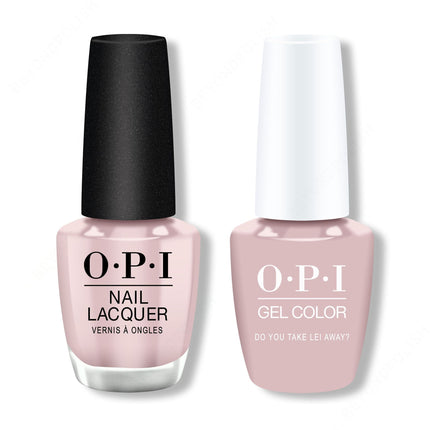 OPI - Gel & Lacquer Duo - Do You Take Lei Away?