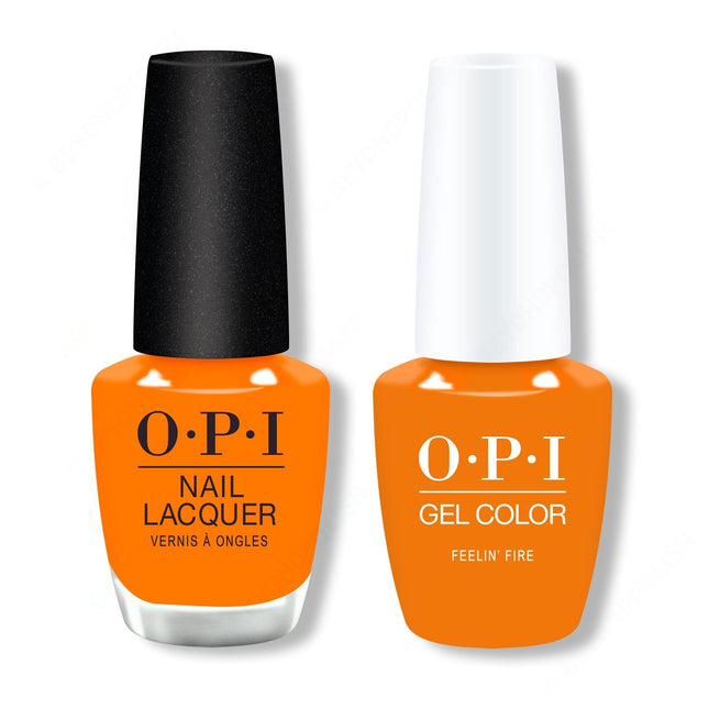 OPI - Gel & Lacquer Duo - Feelin' Fire