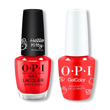 OPI - Gel & Lacquer Duo - Hello Kitty, Hello Pretty