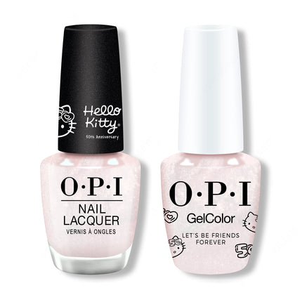 OPI - Gel & Lacquer Duo - Let's Be Friends Forever