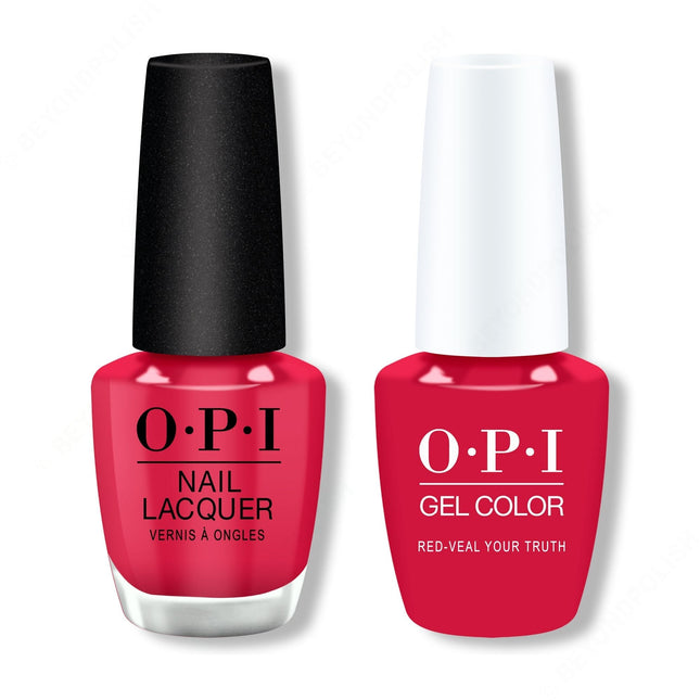 OPI - Gel & Lacquer Duo - Red-veal Your Truth