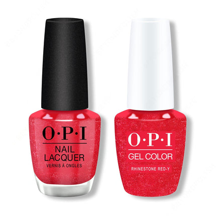OPI - Gel & Lacquer Duo - Rhinestone Red-y