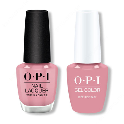 OPI - Gel & Lacquer Duo - Rice Rice Baby