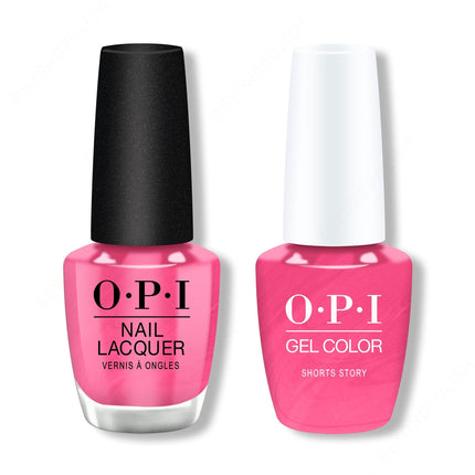 OPI - Gel & Lacquer Duo - Shorts Story