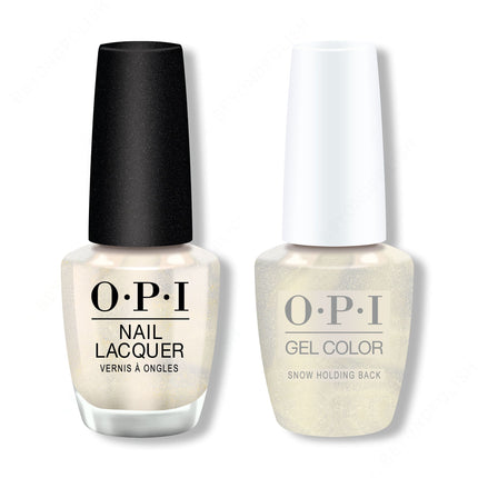 OPI - Gel & Lacquer Duo - Snow Holding Back