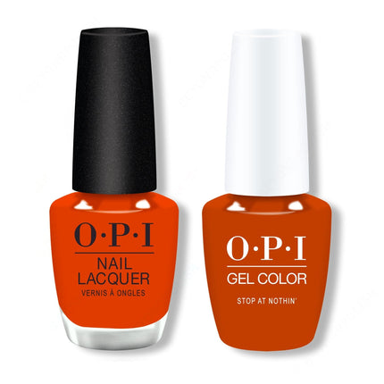 OPI - Gel & Lacquer Duo - Stop At Nothin'