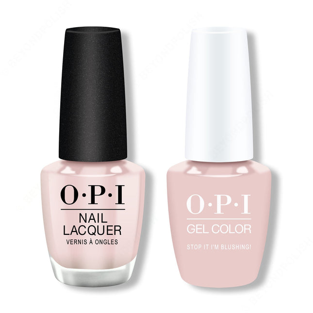 OPI - Gel & Lacquer Duo - Stop It I'm Blushing