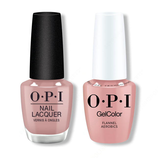 OPI - Gel & Lacquer Intelli-Gel Duo - Flannel Aerobics