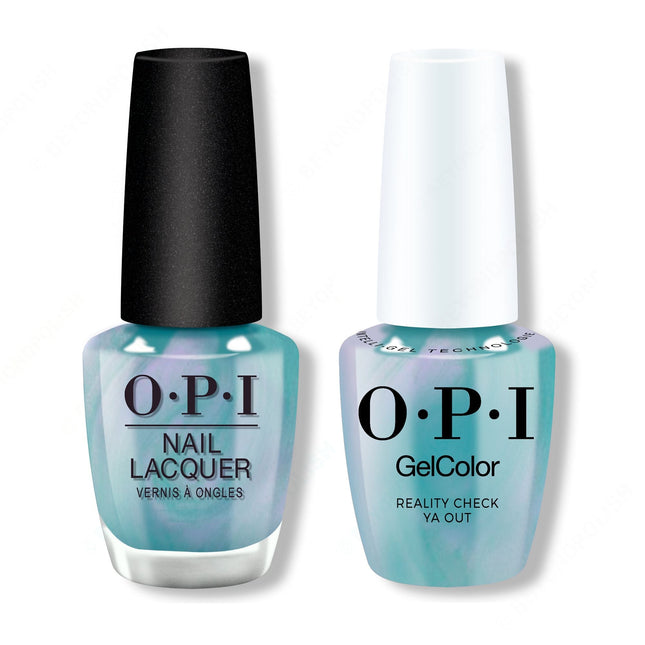 OPI - Gel & Lacquer Intelli-Gel Duo - Reality Check Ya Out