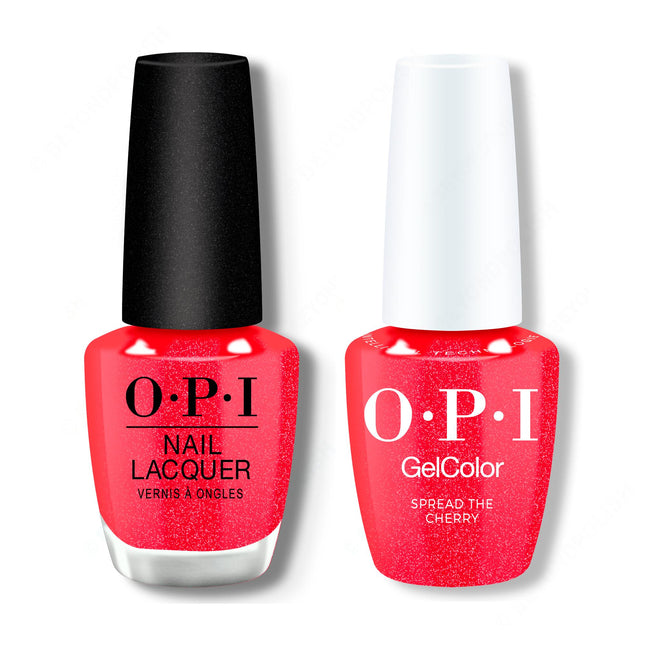 OPI - Gel & Lacquer Intelli-Gel Duo - Spread the Cherry