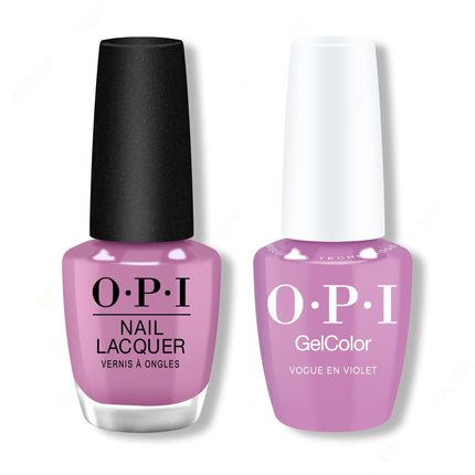 OPI - Gel & Lacquer Intelli-Gel Duo - Vogue en Violet