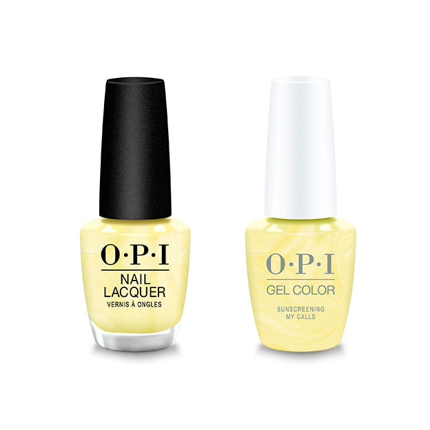 OPI - Gel & lacquer Duo - Sunscreening My Calls