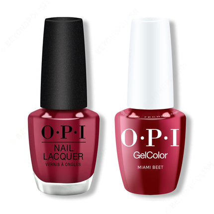 OPI - Intelli-Gel & Lacquer Duo - Miami Beet